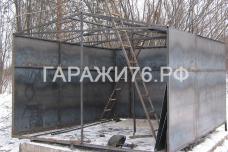 Гаражи из листового металлопроката Ярославль