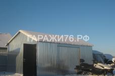 Гаражи из профильных листов Ярославль
