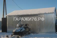 Гаражи из профильных листов Ярославль