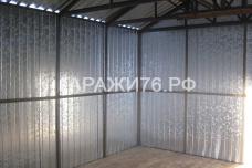 Гаражи из профильных листов Ярославль